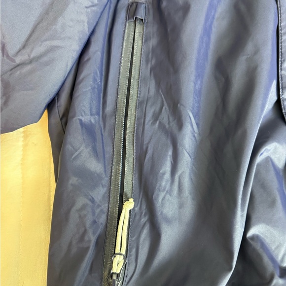 Men's Blue and White Windbreaker Jacket size M - Picture 3 of 9